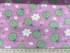 Premium Anti-Pill Lady Bugs On Hot Pink Fleece