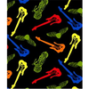 Anti-Pill Guitar Bikes Fleece F783