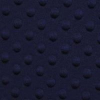 Navy Blue Minky Dimple Dot Fur