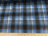 Premium Anti-Pill Blue Plaid Fleece F202