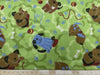 Anti-Pill Funny Dogs Green 502