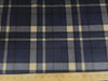 Premium Anti-Pill Blue Plaid Fleece 715