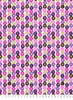 American Greetings Snowflakes Purple Pink Fleece F480
