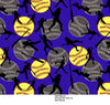 Anti-pill Blue Softballs Fleece F888