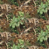 Leaves Antlers Fleece F1344