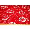 Anti-Pill  Classic Red Hibiscus Fleece F525
