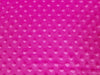Fuchsia Minky Dimple Dot Fur
