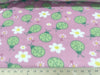 Anti Pill Lady Bugs On Hot Pink Fleece