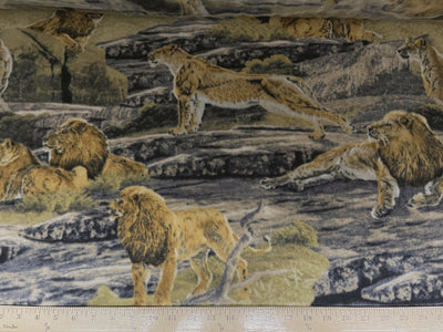 Anti-Pill Lion Pride Fleece F187