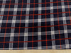Anti Pill Navy Plaid Fleece 396