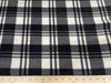 Anti Pill Buffalo Plaid Black Grey Off-White Fleece NF-5
