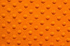 Orange Minky Dimple Dot Fur