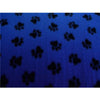 Anti-Pill Paw Prints Med Blue Fleece F996