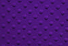 Purple Minky Dimple Dot Fur