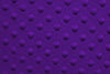 Purple Minky Dimple Dot Fur