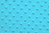 Turquoise Minky Dimple Dot Fur