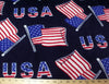 Anti Pill USA Flag Fleece