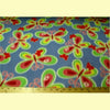 Retro Butterfly Blue Fleece F988