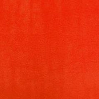 Bright Red Orange Solid Fleece