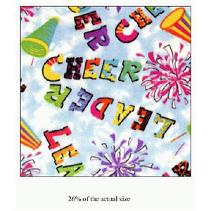 Anti Pill Cheerleader Rainbow Fleece F725