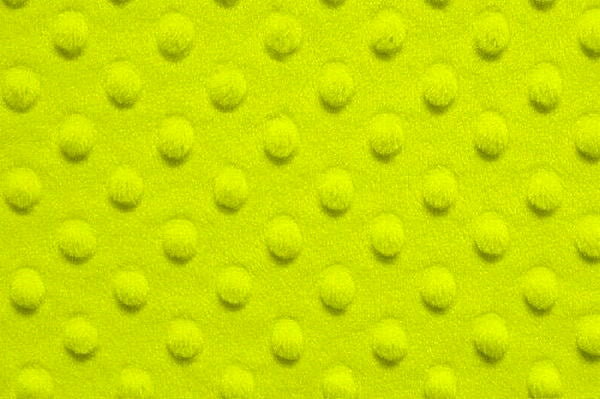 Yellow Minky Dimple Dot Fur