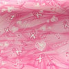 Anti-Pill Breast Cancer Ribbons Fleece F1