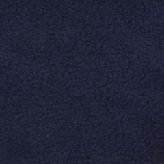 Dark Navy Blue Solid Fleece