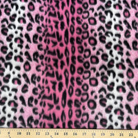 Hot Pink Leopard Fleece 42