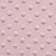 Pink Minky Dimple Dot Fur